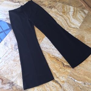 Fashion Nova stretch polyester gabardine jet black